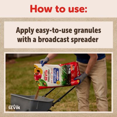 Sevin Insect Killer Lawn 20 Lb Granules 100530129 At Tractor Supply Co