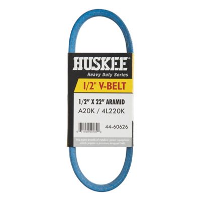 Image showing  0.5 in. x 22 in. Blue Aramid V-Belt