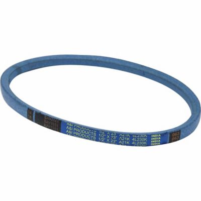 Huskee 0.5 in. x 23 in. Blue Aramid V-Belt