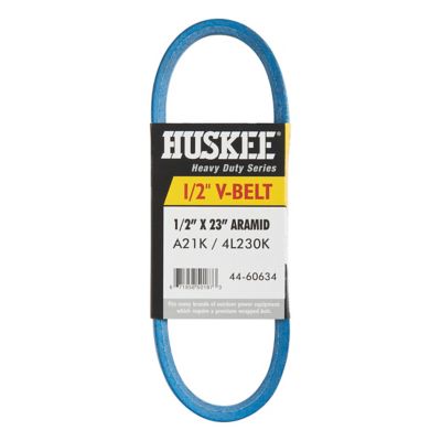 Image showing  0.5 in. x 23 in. Blue Aramid V-Belt