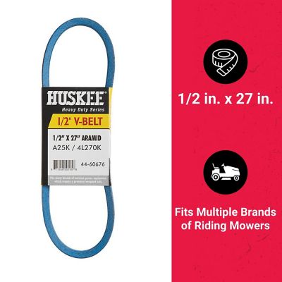 Image showing  0.5 in. x 27 in. Blue Aramid V-Belt