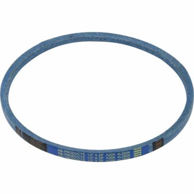 Huskee 0.5 in. x 28 in. Blue Aramid V-Belt
