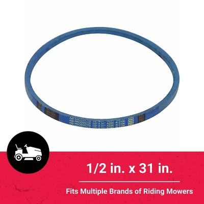 Image showing  0.5 in. x 31 in. Blue Aramid V-Belt