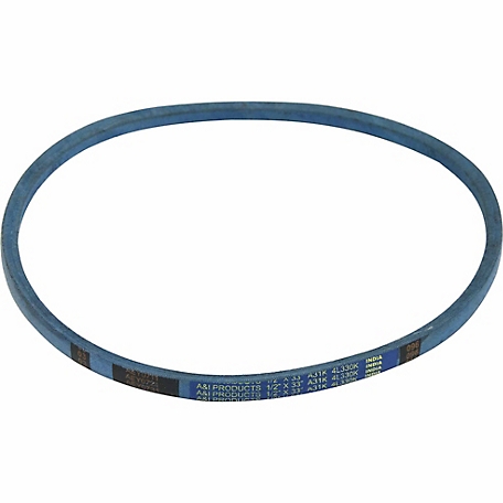 Huskee 0.5 in. x 33 in. Blue Aramid V-Belt