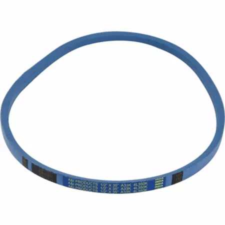 Huskee 0.5 in x 35 in Blue Aramid V-Belt Mower Belts