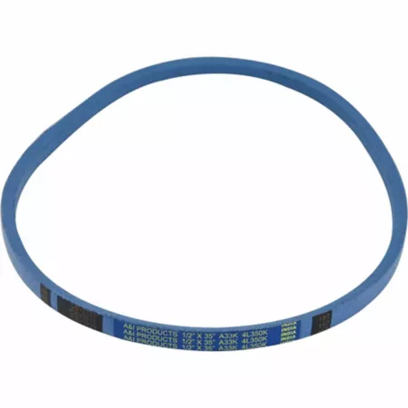 Huskee 0.5 in x 37 in Blue Aramid V-Belt Mower Belts