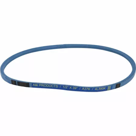 Huskee 0.5 in x 39 in Blue Aramid V-Belt Mower Belts