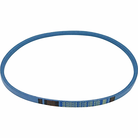 Huskee 0.5 in. x 40 in. Blue Aramid V-Belt