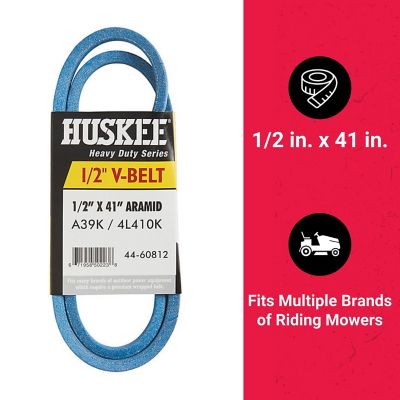 Image showing  0.5 in. x 41 in. Blue Aramid V-Belt