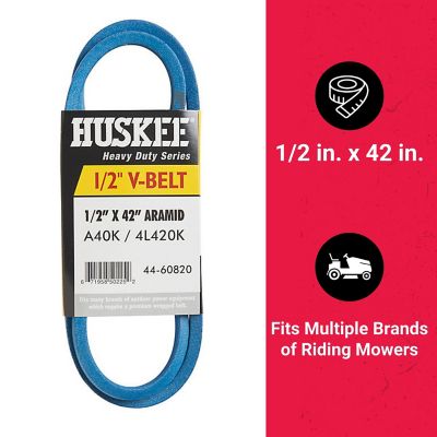 Image showing  0.5 in. x 42 in. Blue Aramid V-Belt