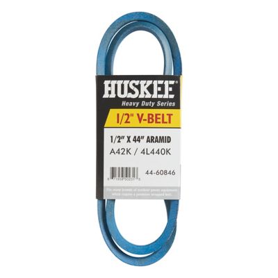 Image showing  0.5 in. x 44 in. Blue Aramid V-Belt
