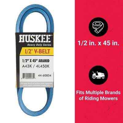 Image showing  0.5 in. x 45 in. Blue Aramid V-Belt