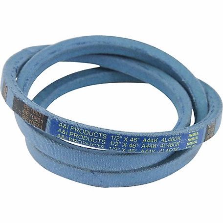 Huskee 0.5 in. x 46 in. Blue Aramid V-Belt