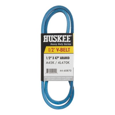 Image showing  0.5 in. x 47 in. Blue Aramid V-Belt