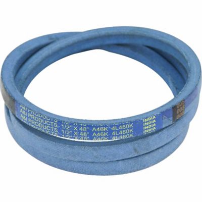Huskee 0.5 in. x 48 in. Blue Aramid V-Belt