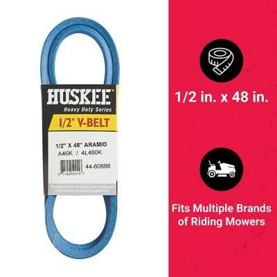 Image showing  0.5 in. x 48 in. Blue Aramid V-Belt
