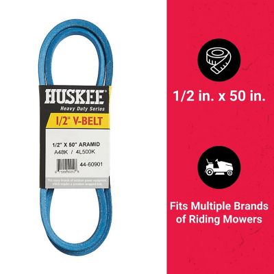 Image showing  0.5 in. x 50 in. Blue Aramid V-Belt