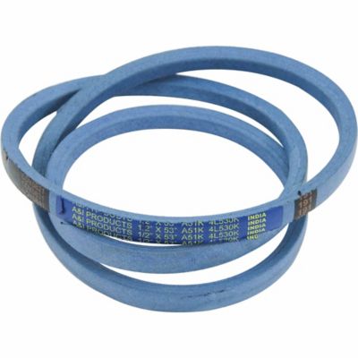 Huskee 0.5 in. x 53 in. Blue Aramid V-Belt