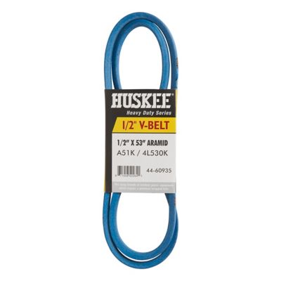 Image showing  0.5 in. x 53 in. Blue Aramid V-Belt