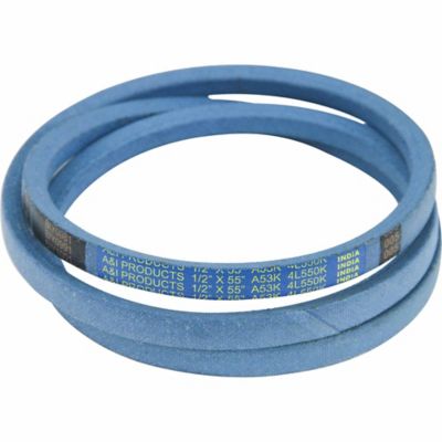 Huskee 0.5 in. x 55 in. Blue Aramid V-Belt