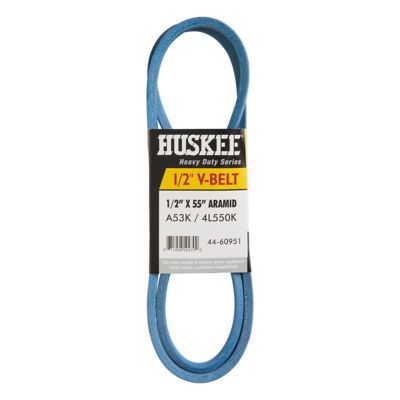 Image showing  0.5 in. x 55 in. Blue Aramid V-Belt