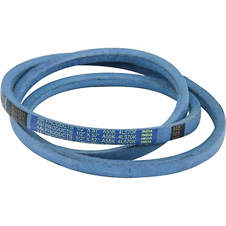 Huskee 0.5 in. x 57 in. Blue Aramid V-Belt