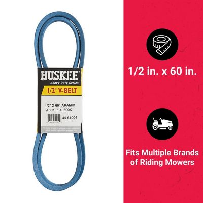 Image showing  0.5 in. x 60 in. Blue Aramid V-Belt