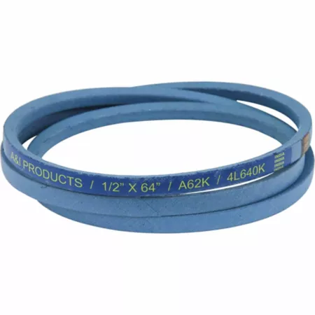 Huskee 0.5 in x 64 in Blue Aramid V-Belt Mower Belts