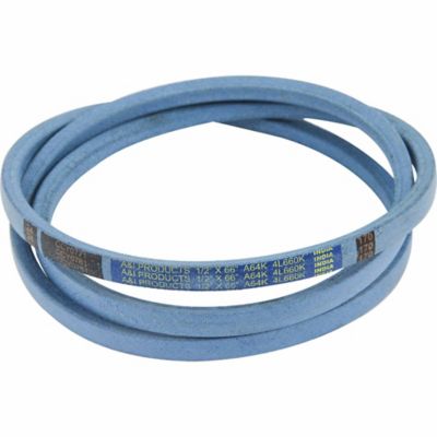 Huskee 0.5 in. x 66 in. Blue Aramid V-Belt