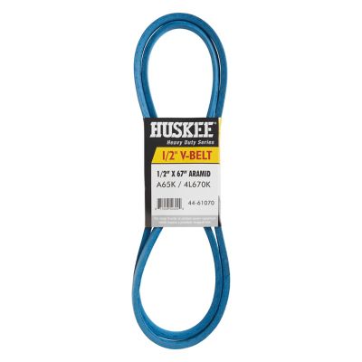 Image showing  0.5 in. x 67 in. Blue Aramid V-Belt