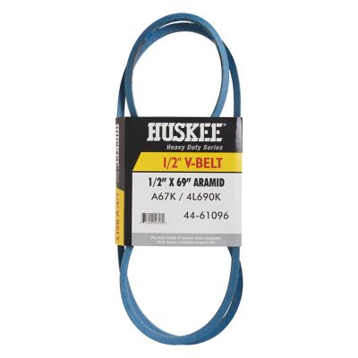 Image showing  0.5 in. x 69 in. Blue Aramid V-Belt