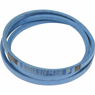 Huskee 0.5 in. x 75 in. Blue Aramid V-Belt