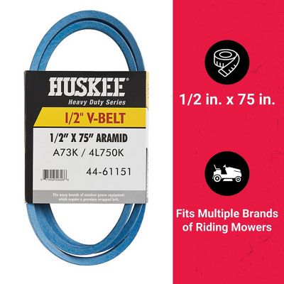 Image showing  0.5 in. x 75 in. Blue Aramid V-Belt