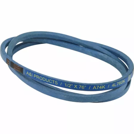 Huskee 0.5 in x 76 in Blue Aramid V-Belt Mower Belts