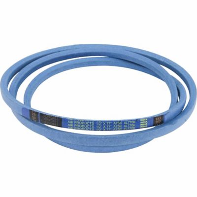 Huskee 0.5 in. x 77 in. Blue Aramid V-Belt