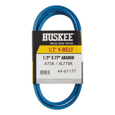 Image showing  0.5 in. x 77 in. Blue Aramid V-Belt