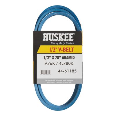 Image showing  0.5 in. x 78 in. Blue Aramid V-Belt