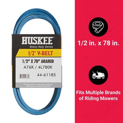 Image showing  0.5 in. x 78 in. Blue Aramid V-Belt