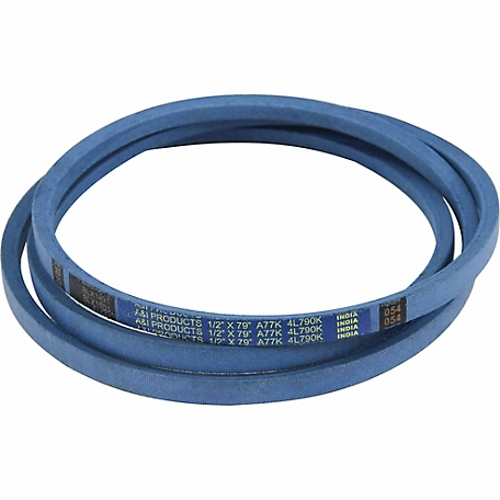 Huskee 0.5 in. x 79 in Blue Aramid V-Belt