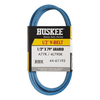 Image showing  0.5 in. x 79 in. Blue Aramid V-Belt