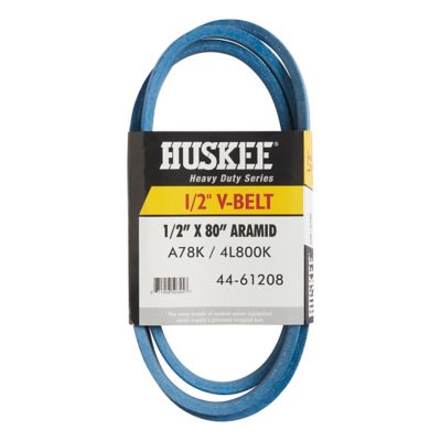 Image showing  0.5 in. x 80 in. Blue Aramid V-Belt