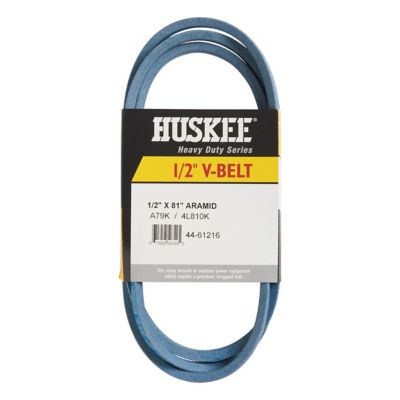 Image showing  0.5 in. x 81 in. Blue Aramid V-Belt