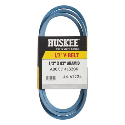 Image showing  0.5 in. x 82 in. Blue Aramid V-Belt