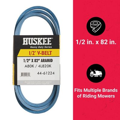 Image showing  0.5 in. x 82 in. Blue Aramid V-Belt