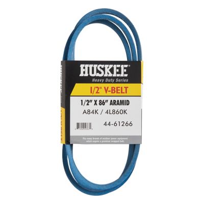 Image showing  0.5 in. x 86 in. Blue Aramid V-Belt