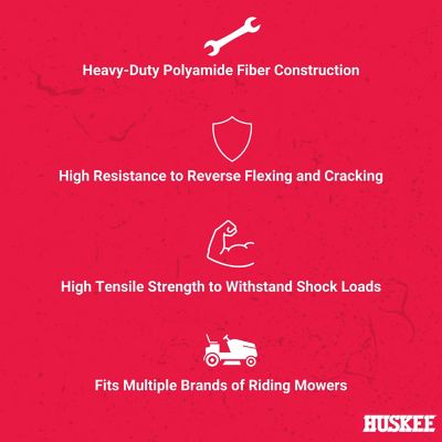 Image showing  0.5 in. x 86 in. Blue Aramid V-Belt