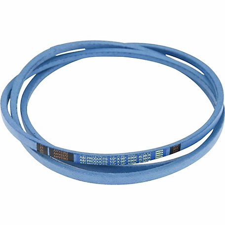 Huskee 0.5 in. x 98 in. Blue Aramid V-Belt