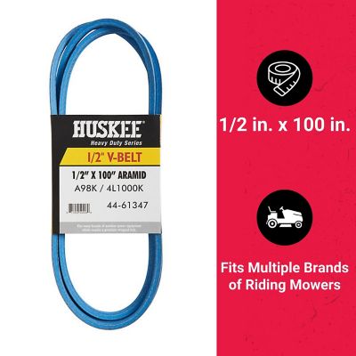 Image showing  0.5 in. x 100 in. Blue Aramid V-Belt