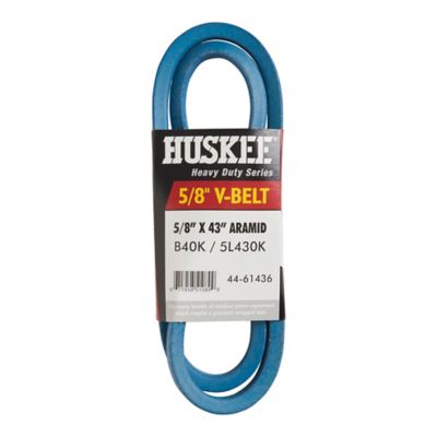 Image showing  0.625 in. x 43 in. Blue Aramid V-Belt