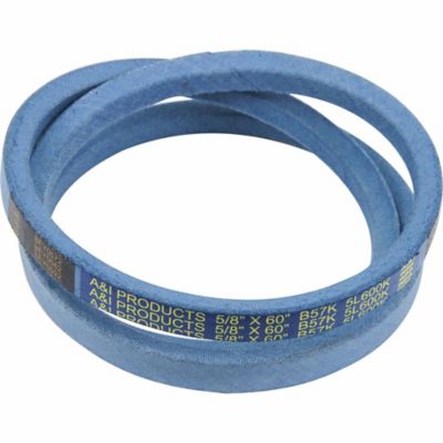 Huskee 0.625 in. x 60 in. Blue Aramid V-Belt